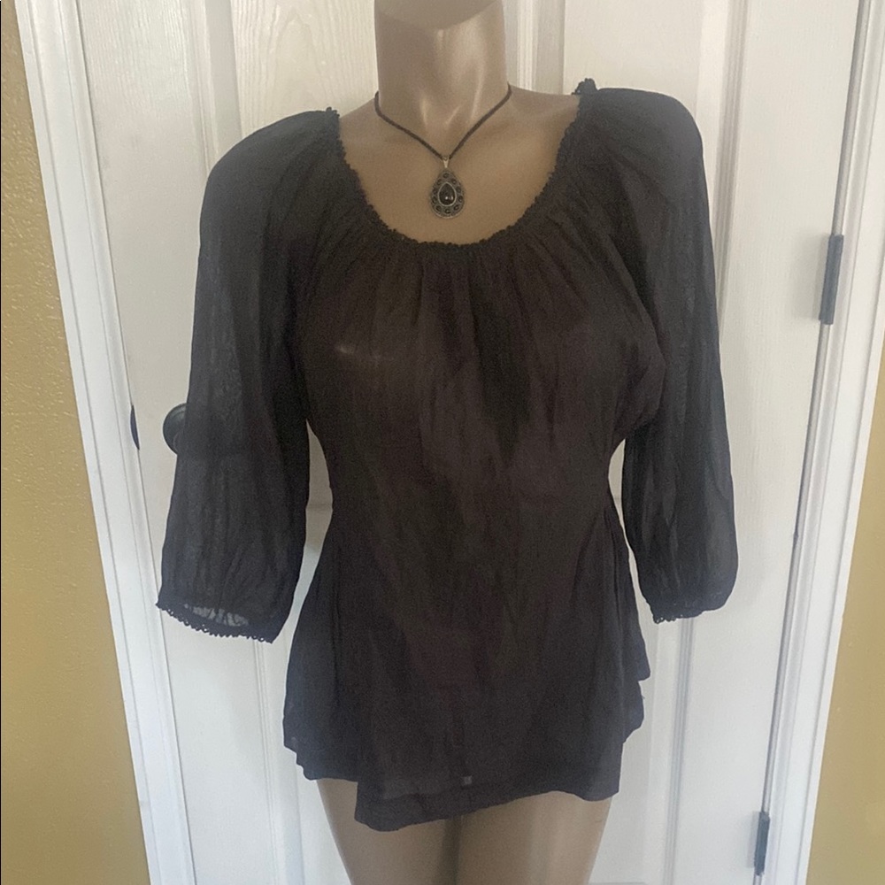 NWT - H&M Elegant Black Women's Top - 12